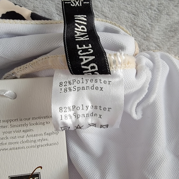 Grace Karin Women's V Neck One-Piece Swimsuit - Picture 7 of 8